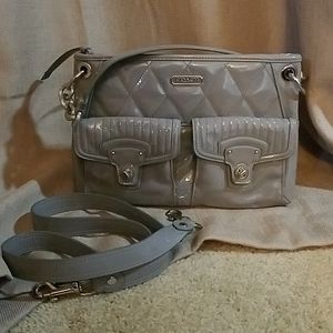 Coach Patent Leather Shoulder/Crossbody Bag